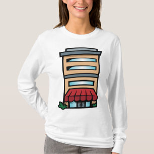 Storefront and Office Building T-Shirt