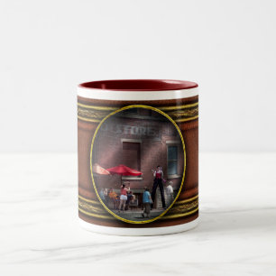Storefront - Bastile Day in Frenchtown Two-Tone Coffee Mug