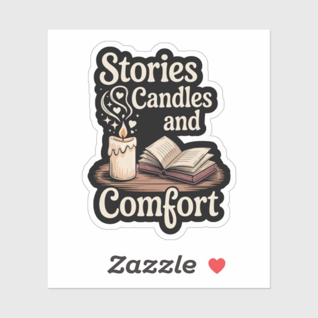 Stories, Candles & Comfort — cosy reading (Sheet)