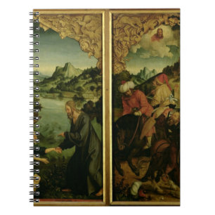 Stories of S.S. Peter and Paul altarpiece: detail Notebook
