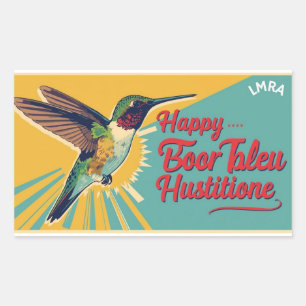 Stories of Veld: A Legacy of Joy Bóer Rectangular Sticker