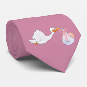 Stork at work tie