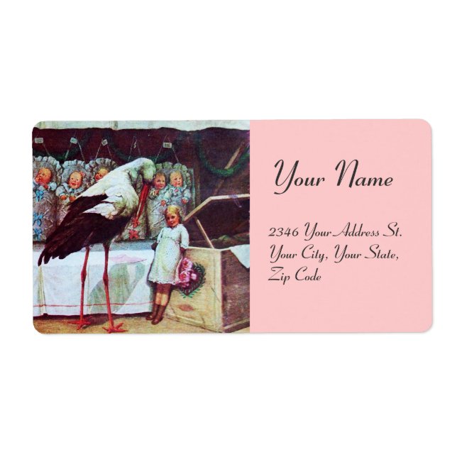 STORK BABY SHOWER 3 (Front)