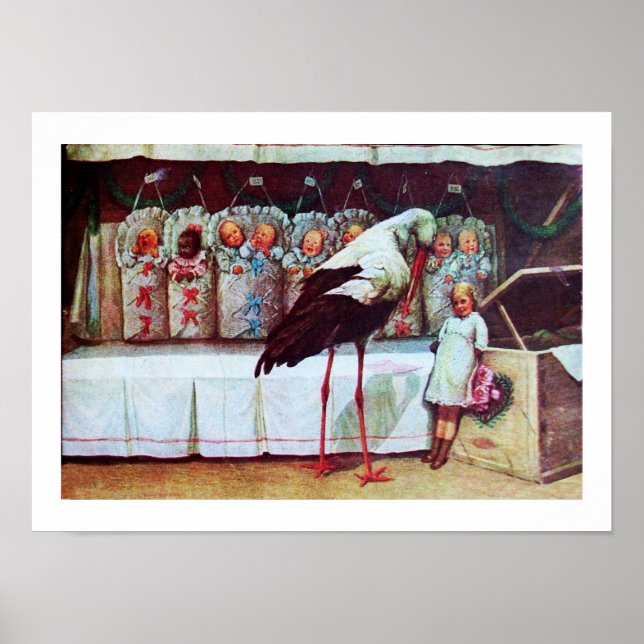 STORK BABY SHOWER 3 POSTER (Front)