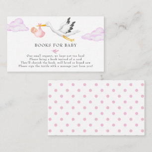Stork   Books for Baby Enclosure Card