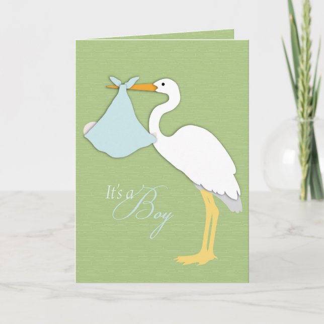 Stork Boy Card (Front)