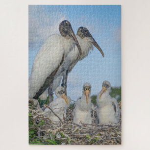 "Stork Family" Jigsaw Puzzle 