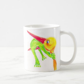 stork-frog edit coffee mug