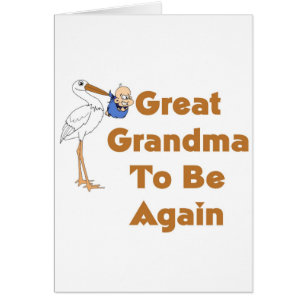 Stork Great Grandma To Be Again