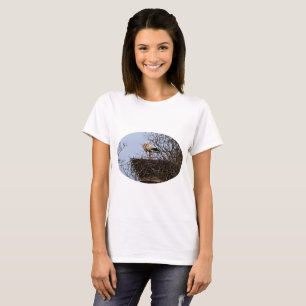 Stork in Nest T-Shirt