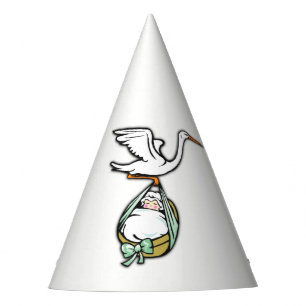  Stork is Bringing  Baby Party Hat