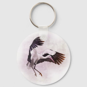 Stork Key Ring