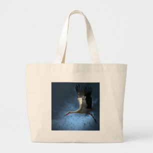 Stork Large Tote Bag