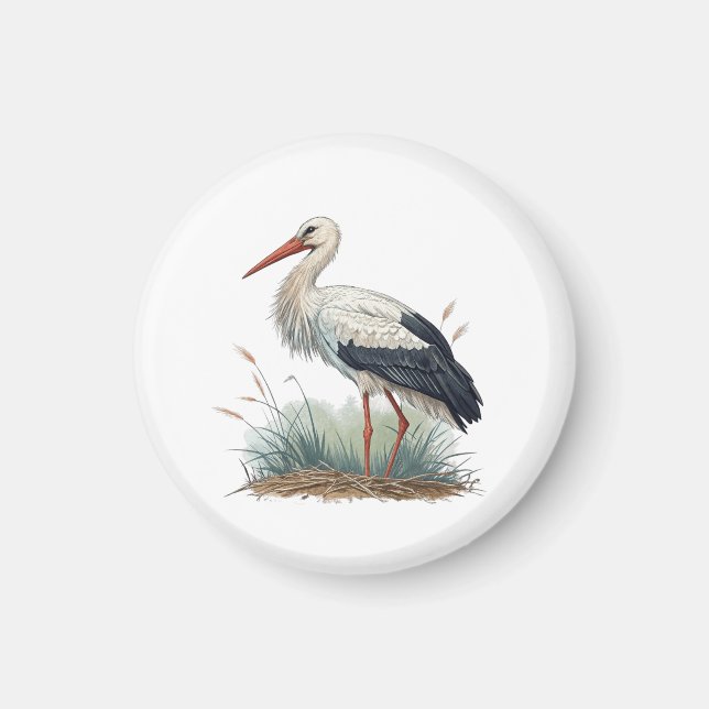 Stork Magnet (Front)
