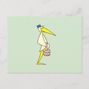 Stork merchandise postcard