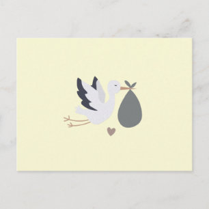 Stork merchandise postcard