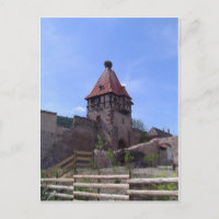 Stork nest in Chatenois