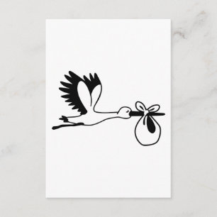 Stork pregnancy announcement