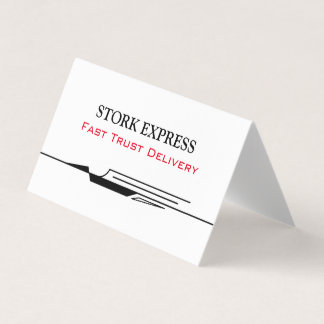 Stork Speed Liner Business Card