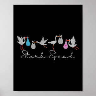 Stork Squad Nurse Labour And Delivery Edition  Poster