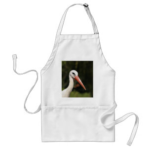 Stork - symbol of Strasbourg and Alsace, France Standard Apron