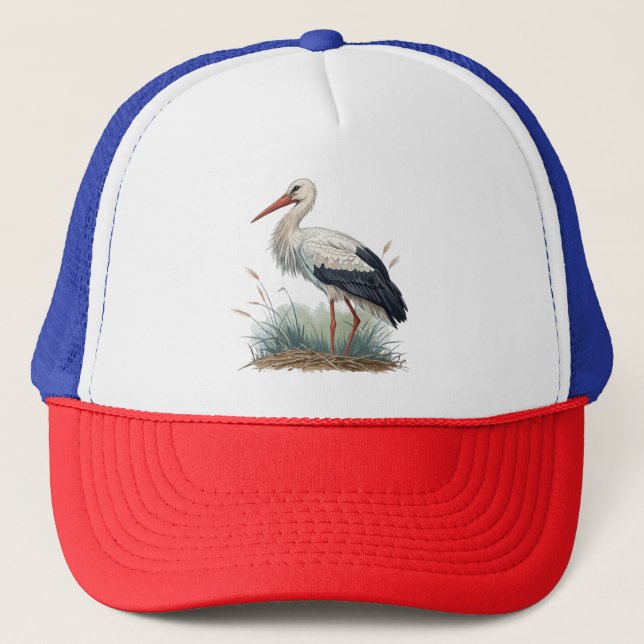 Stork Trucker Hat (Front)