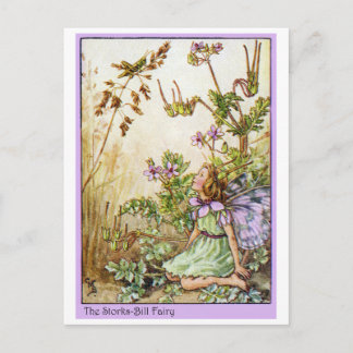 Storks Bill Fairy Postcard