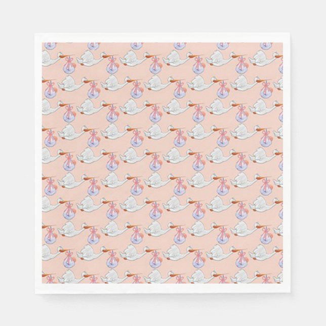 Storks Napkin (Front)