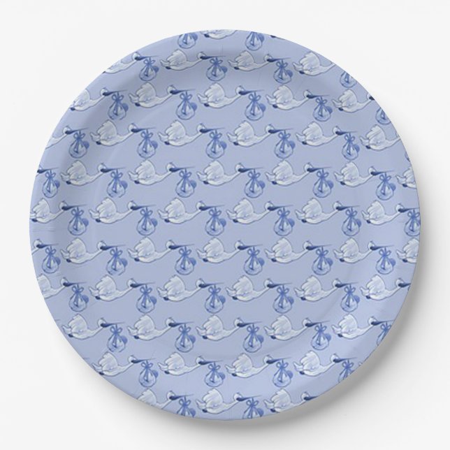 Storks Paper Plate (Front)