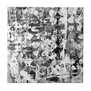 Storm Abstract Ceramic Tile