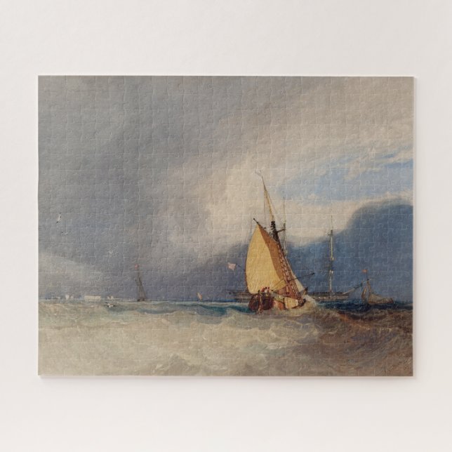 Storm Approaching 1830 Jigsaw Puzzle (Horizontal)