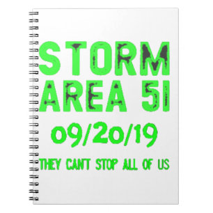 storm area 51 notebook