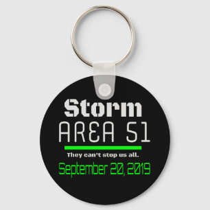 Storm Area 51 Sept 20 2019 Key Ring