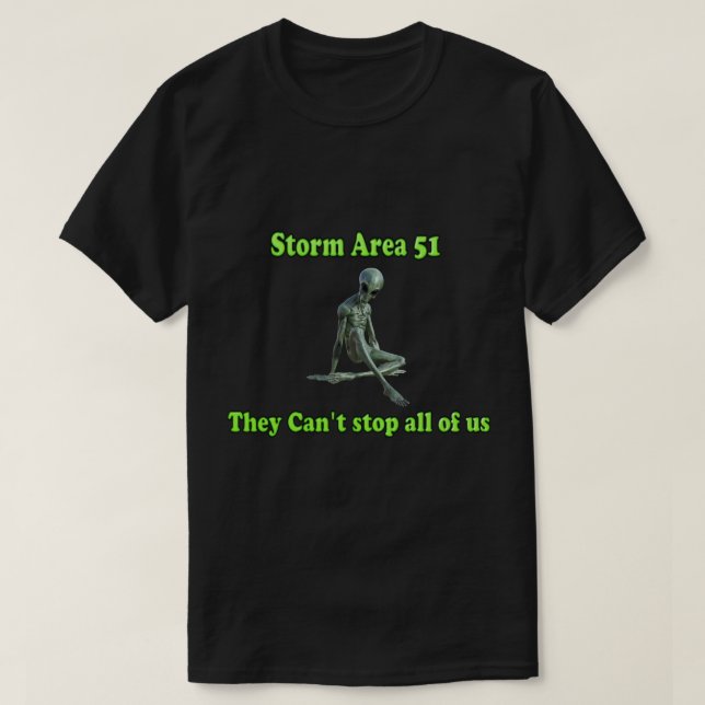 Storm Area 51 T-Shirt (Design Front)
