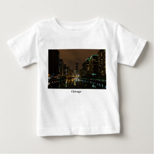 Storm Brewing Over Chicago Baby T-Shirt