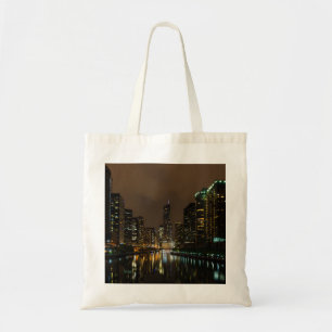 Storm Brewing Over Chicago Tote Bag
