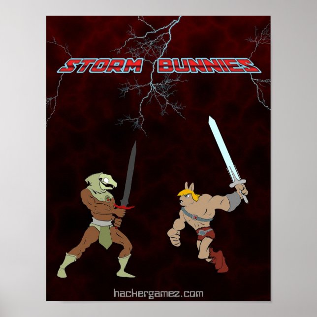 Storm Bunnies Poster (Front)
