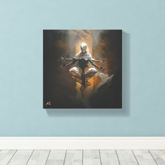 Storm Canvas Print (Insitu (Wood Floor))