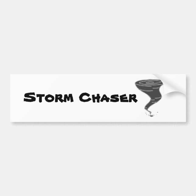 Storm Chaser - Bumper Sticker (Front)
