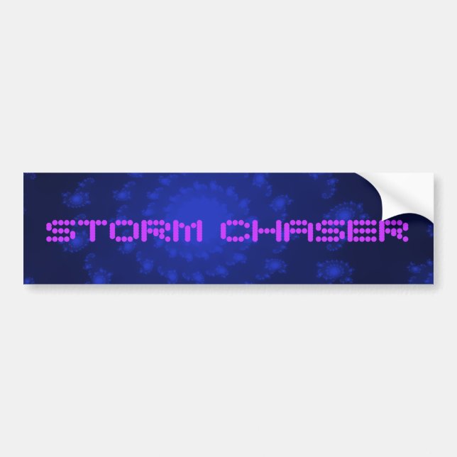 Storm Chaser Bumper Sticker (Front)
