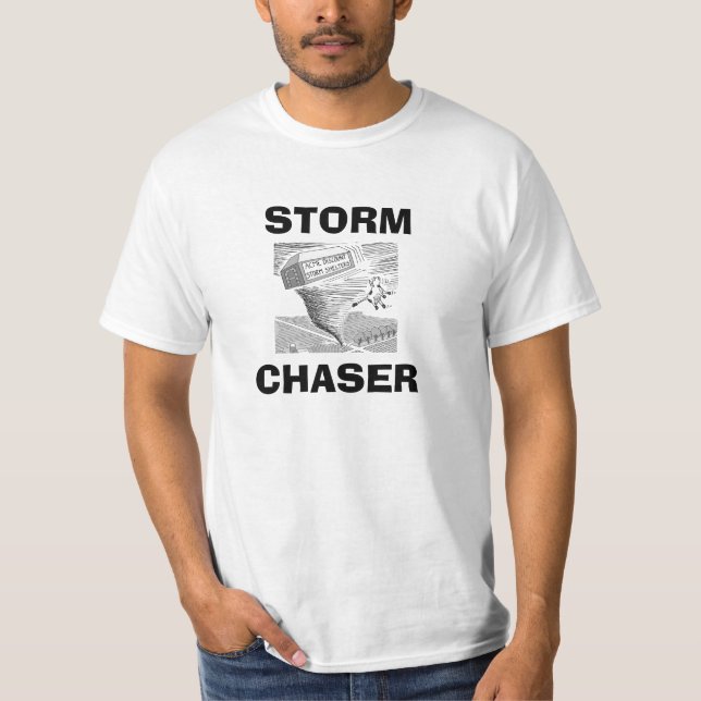 Storm Chaser Flying Cow 1 T-Shirt (Front)