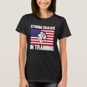 Storm Chaser Hurricane Meteorology Storm Chaser In T-Shirt