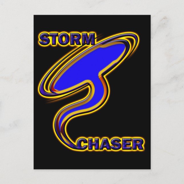 STORM CHASER POSTCARD (Front)
