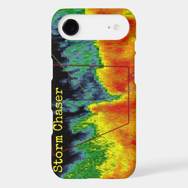 Storm Chaser Radar Image Case-Mate iPhone Case (Back)