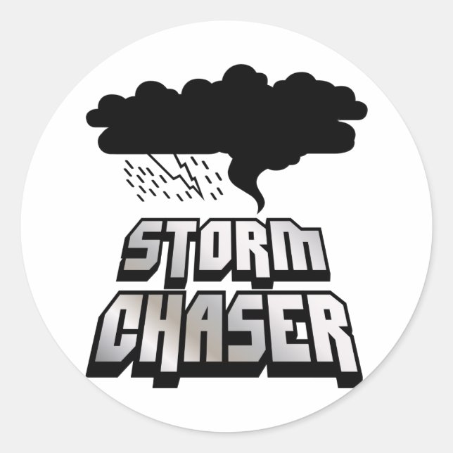Storm Chaser Sticker (Front)
