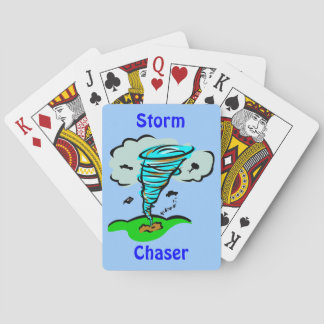 Storm Chaser Tornado Playing Cards