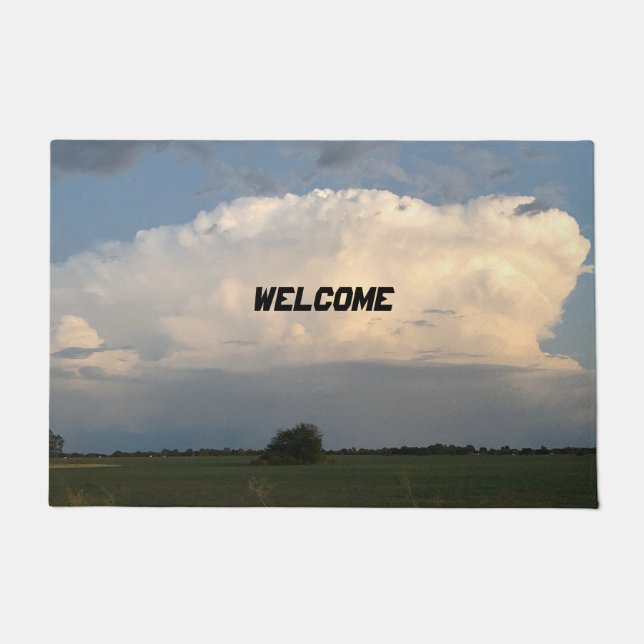 Storm Cloud Doormat (Front)