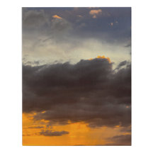 Storm Cloud Sunset -Thunderstorm Cloud Photography