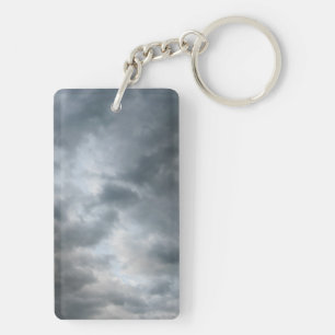 Storm Clouds Breaking Key Ring