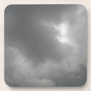 Storm Clouds Cork Coaster